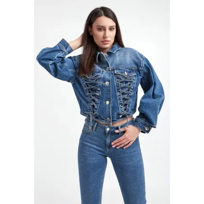 Zdjęcie Katana jeansowa damska Ippica PINKO Pinko