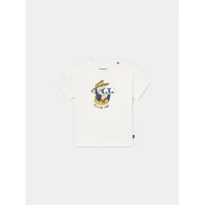Zdjęcie Mayoral T-Shirt 1018 Écru Regular Fit