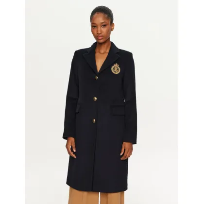 Zdjęcie LAUREN RALPH LAUREN Płaszcz wełniany 297958509002 Granatowy Regular Fit