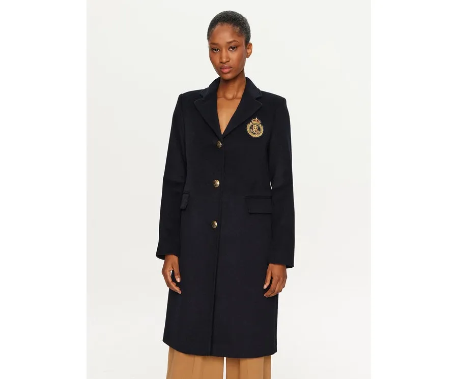 obrazek 1 LAUREN RALPH LAUREN Płaszcz wełniany 297958509002 Granatowy Regular Fit