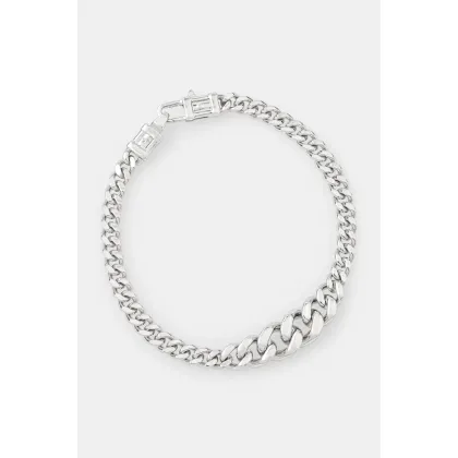 Zdjęcie Tom Wood bransoletka srebrna Dean Bracelet damska 101251
