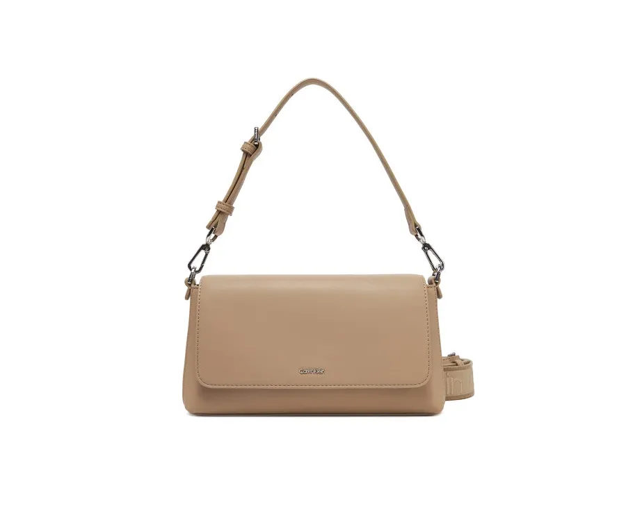 obrazek 1 Calvin Klein Torebka Ck Must Convertible Shoulder Bag K60K612902 Beżowy