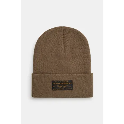 Zdjęcie Filson czapka Ballard Watch Cap kolor zielony z grubej dzianiny FMACC0186