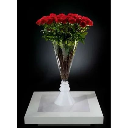Picture Exclusive vase with a bouquet of roses by VG