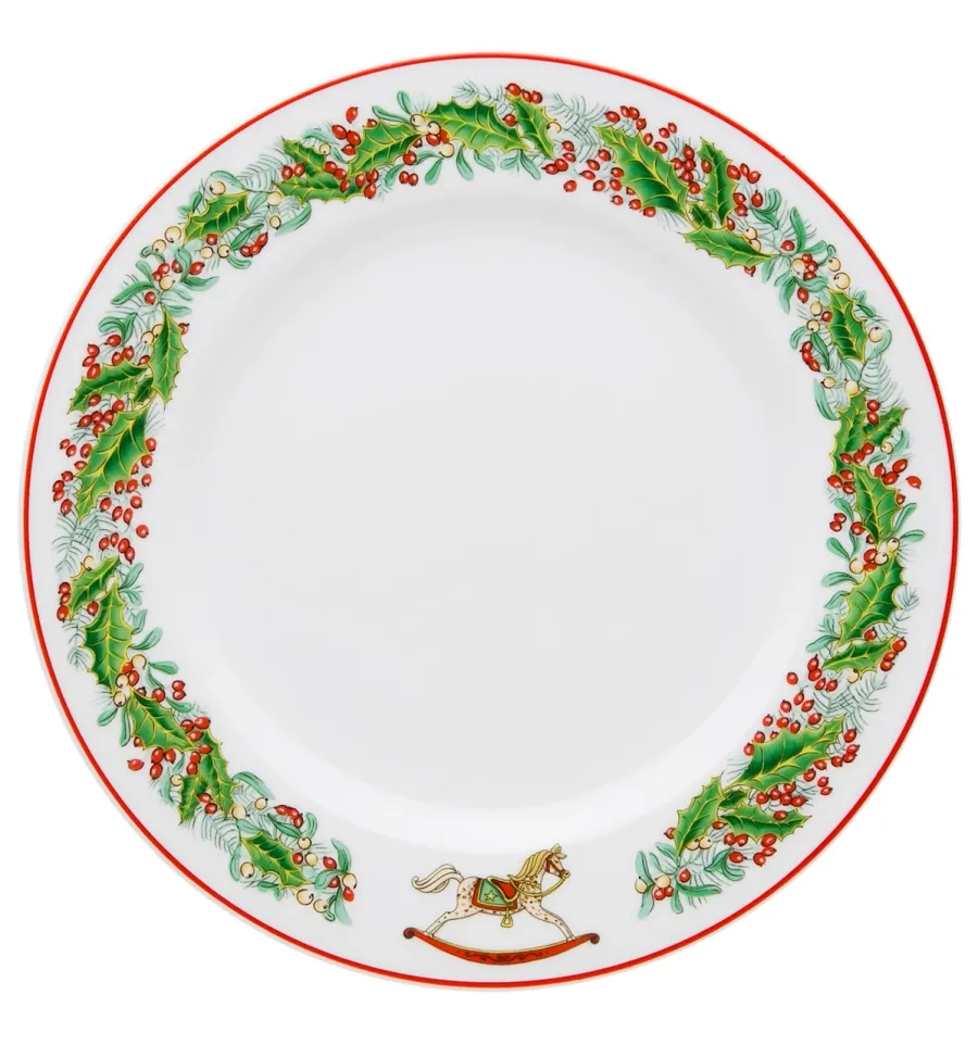 obrazek 7 Zestaw 6 talerzy obiadowych z porcelany ze świątecznej kolekcji Christmas Magic - Vista Alegre