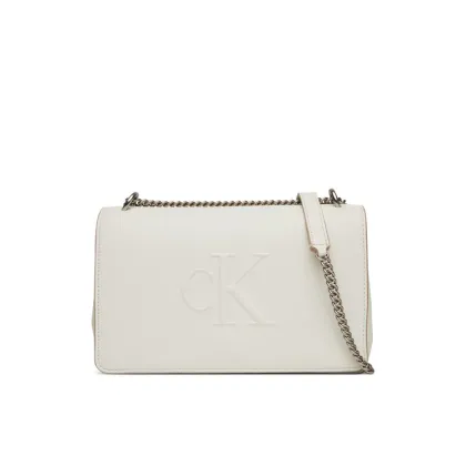Zdjęcie Calvin Klein Jeans Torebka Sculpted Ew Flap Conv Chain LV04K3035G Biały