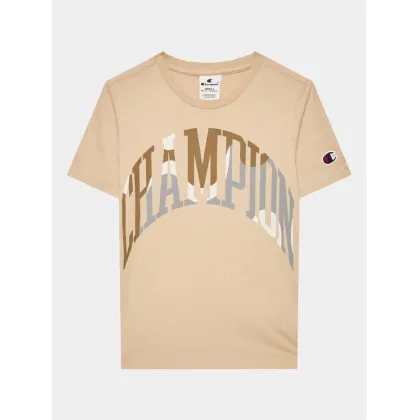 Zdjęcie Champion T-Shirt 306362 Beżowy Regular Fit
