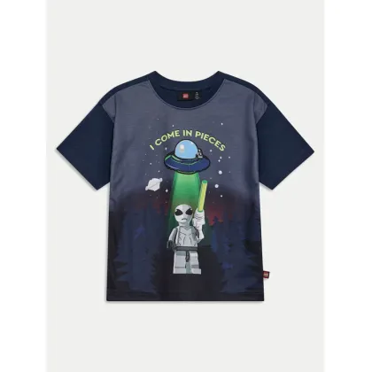 Zdjęcie LEGO T-Shirt Taffy 12011379 Granatowy Regular Fit