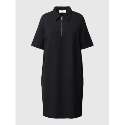Zdjęcie Sukienka o długości do kolan z wykładanym kołnierzem model ‘CAMILAARA’