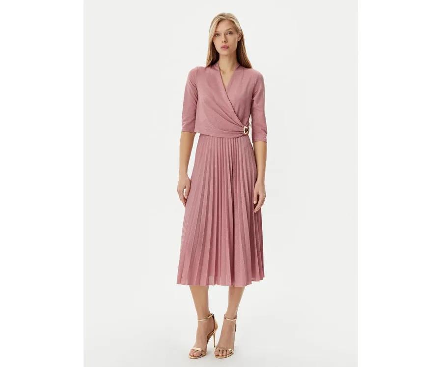 obrazek 1 Rinascimento Sukienka koktajlowa CFC0122980003 Różowy Regular Fit