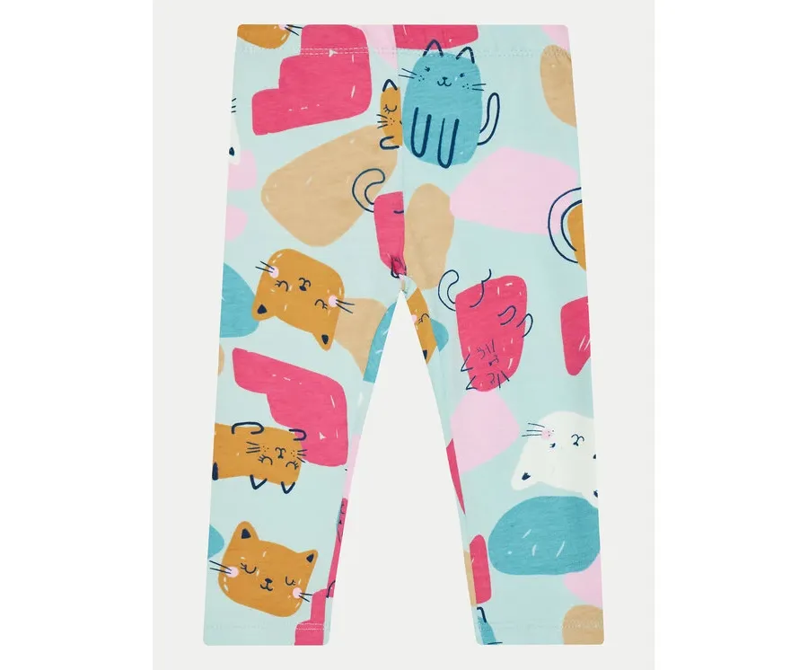 obrazek 1 OVS Legginsy 2094841 Zielony Slim Fit