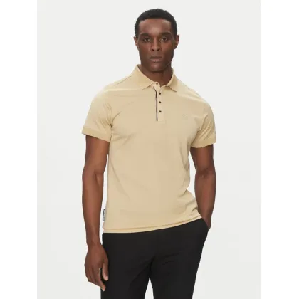 Zdjęcie KARL LAGERFELD Polo 745007 552200 Beżowy Regular Fit