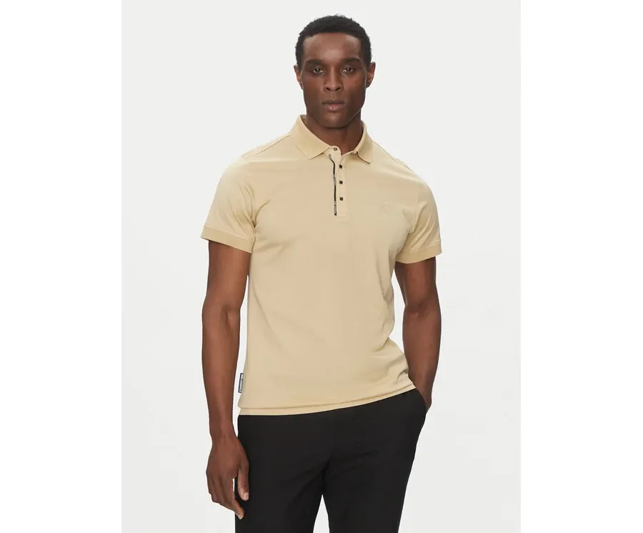 obrazek 1 KARL LAGERFELD Polo 745007 552200 Beżowy Regular Fit