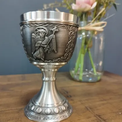 Picture Irish tin evangelistic chalice – Matthew