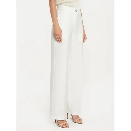 Zdjęcie ViCOLO Spodnie materiałowe TB0049 Écru Regular Fit