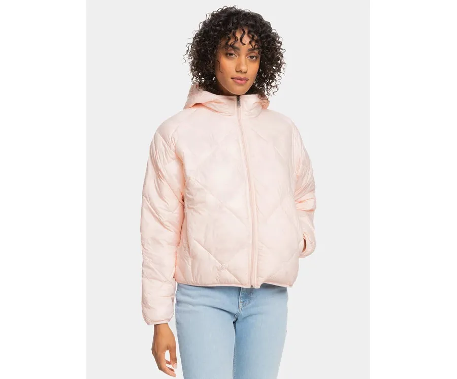 obrazek 1 Roxy Kurtka przejściowa Wind Swept Hood Jckt ERJJK03571 Écru Regular Fit