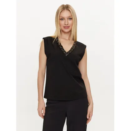 Zdjęcie Lola Casademunt by Maite Bluzka MS2415028 Czarny Relaxed Fit