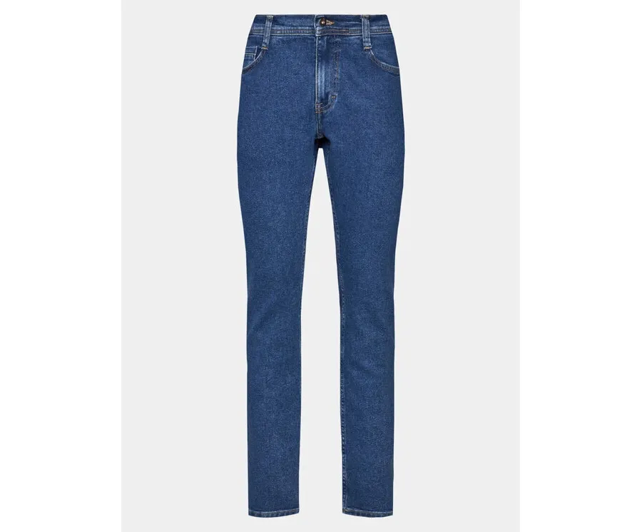 obrazek 1 Mustang Jeansy 1014863 Granatowy Slim Leg