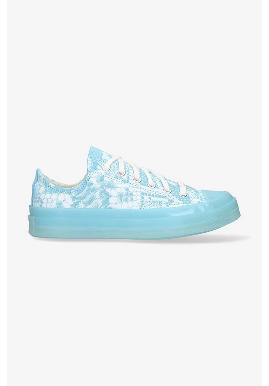 obrazek 1 Converse tenisówki x Golf Wang Chuck damskie kolor niebieski 173190C-BLUE