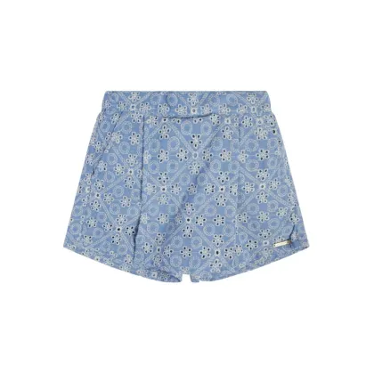 Zdjęcie Guess Szorty materiałowe J3RD20 WF6Q0 Niebieski Loose Fit