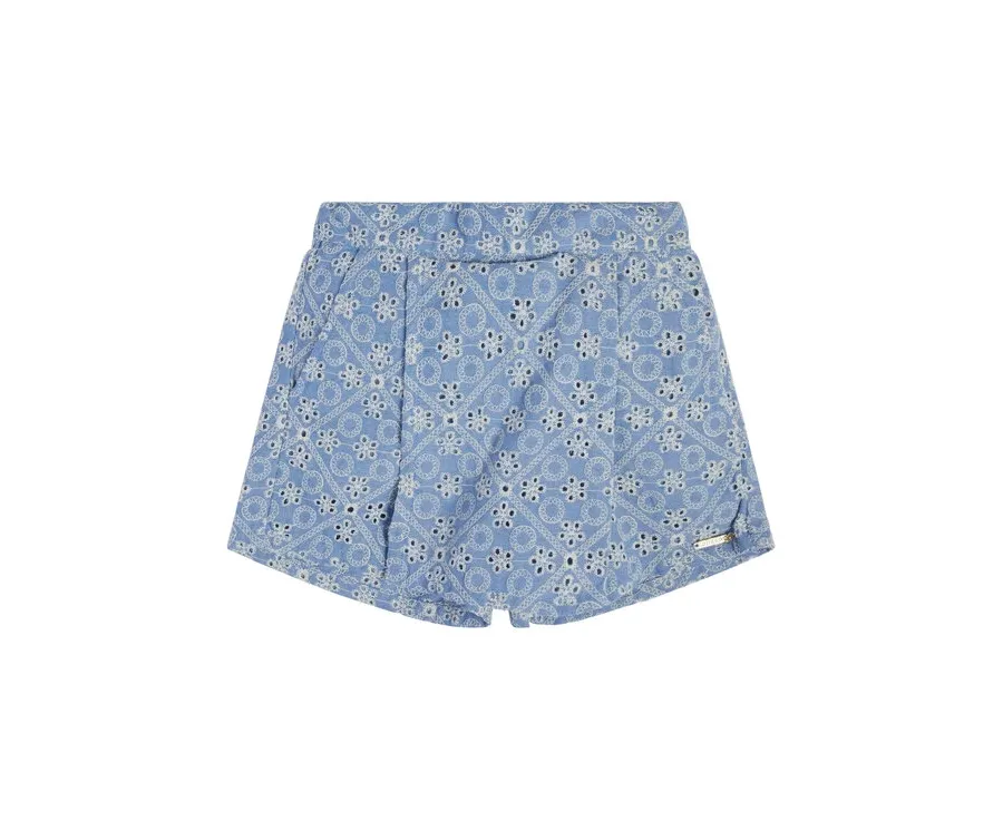 obrazek 1 Guess Szorty materiałowe J3RD20 WF6Q0 Niebieski Loose Fit