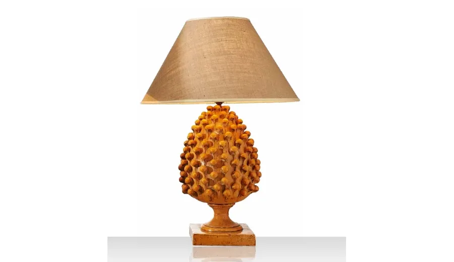 obrazek 1 Lampka biurkowa inspirowana kształtem otwartej szyszki