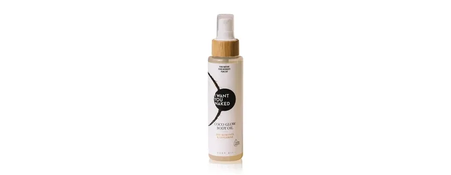 obrazek 1 I WANT YOU NAKED Coco Glow Bio-Kokosöl & Tangerine Olejek do ciała 100 ml