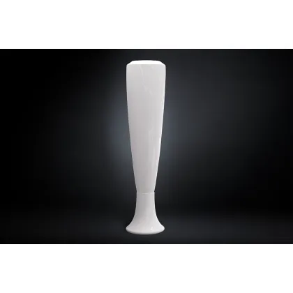Picture Minimalist large white VG living room vase