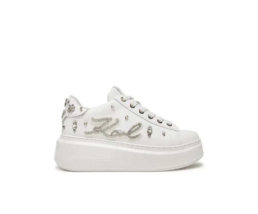 obrazek 1 KARL LAGERFELD Sneakersy Ankapri KL63525 Biały