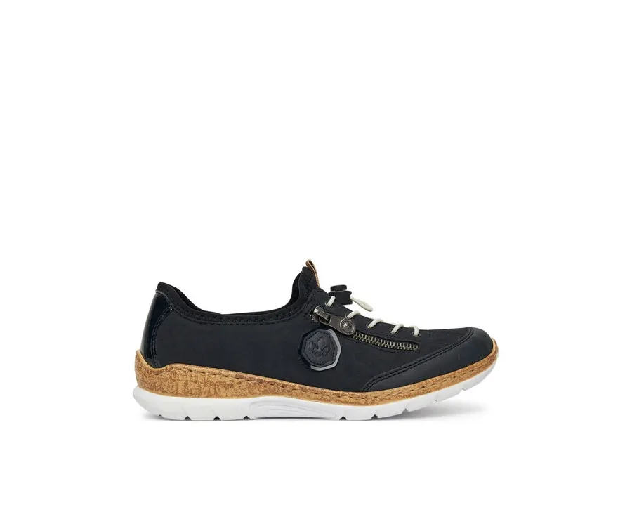 obrazek 1 Rieker Sneakersy N4263-14 Granatowy