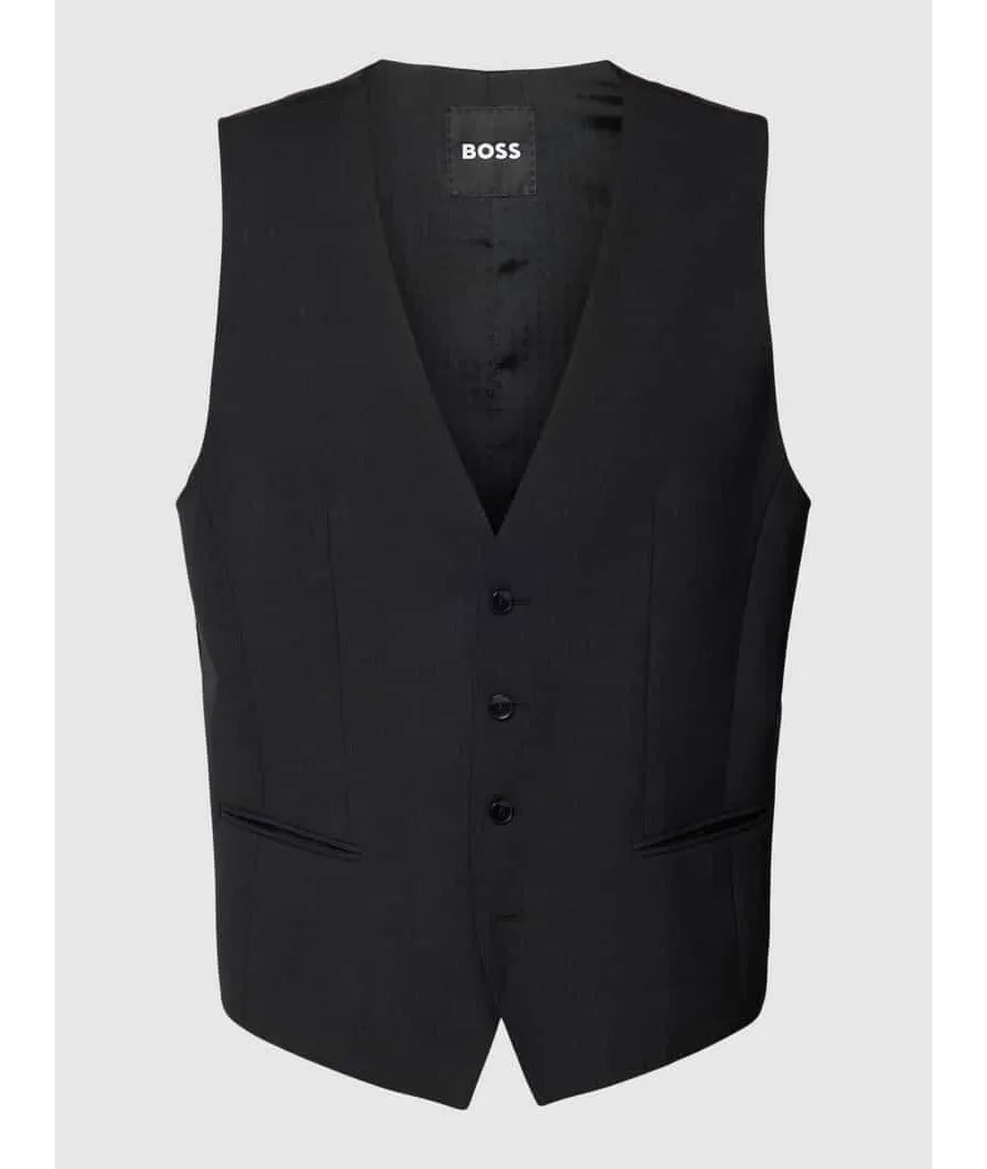 obrazek 1 Kamizelka z lamowanymi kieszeniami model ‘Huge Vest’