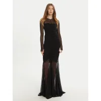 Zdjęcie NORMA KAMALI Sukienka wieczorowa ST324PPMG08001 Czarny Slim Fit
