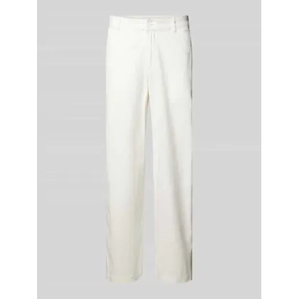 Zdjęcie Spodnie materiałowe z wpuszczanymi kieszeniami w stylu francuskim model ‘PANTALONI’