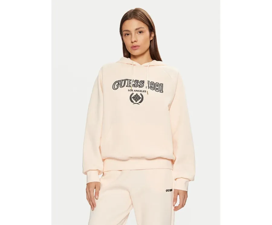 obrazek 1 Guess Bluza V5RQ02 KCLD1 Écru Regular Fit