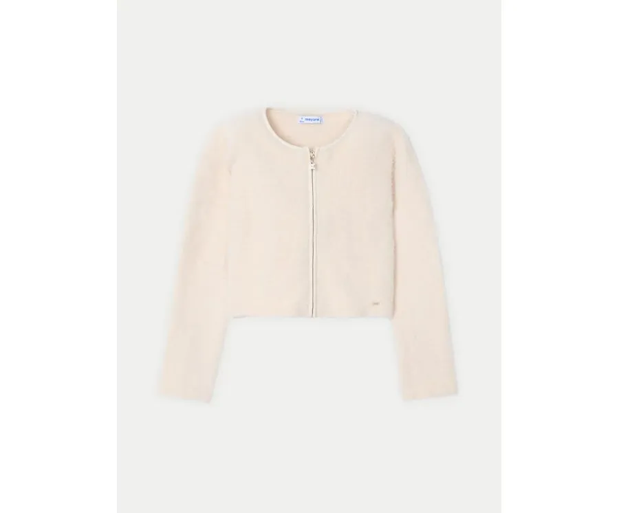 obrazek 1 Mayoral Kardigan 4363 Écru Regular Fit