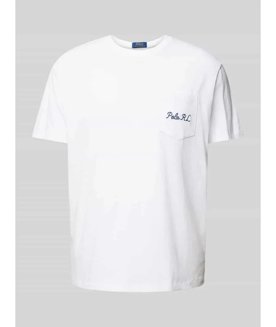 obrazek 1 T-shirt z kieszenią na piersi