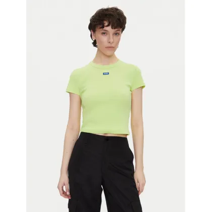 Zdjęcie HUGO T-Shirt Baby 50510749 Zielony Slim Fit