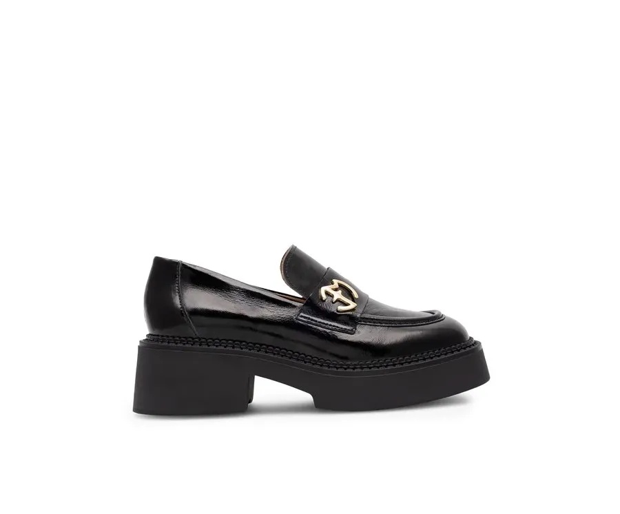 obrazek 1 Eva Minge Loafersy LAGOA-24750 Czarny