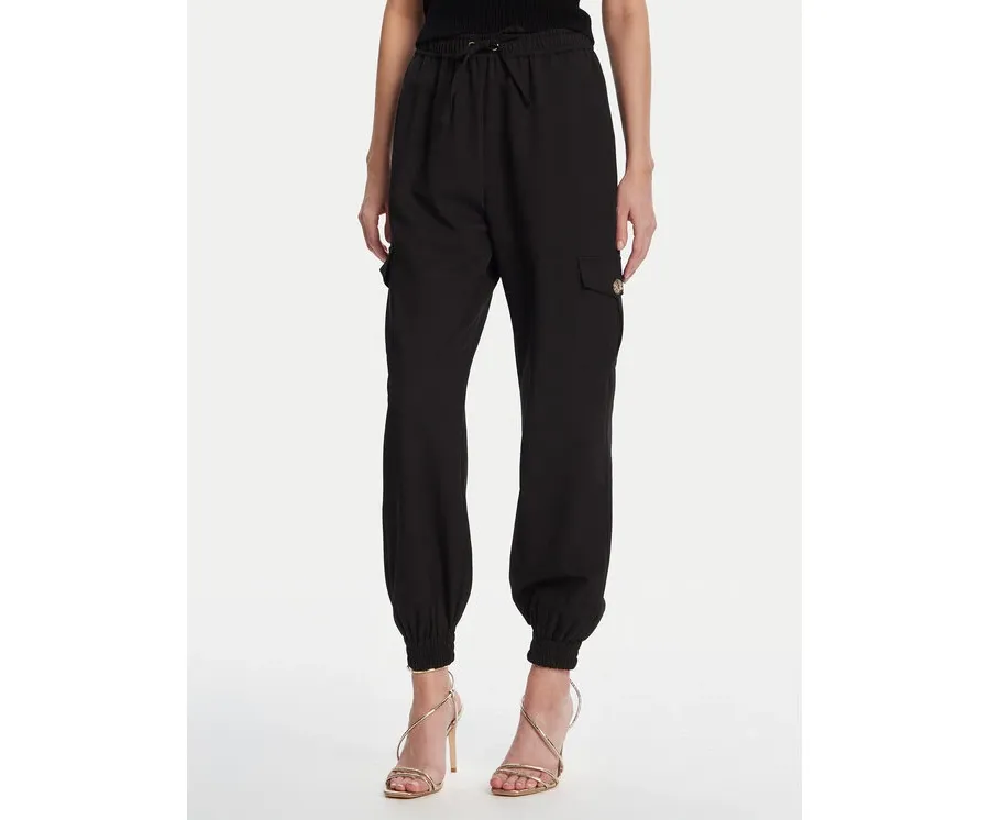 obrazek 1 ARTIGLI Joggery ACPA002131 002 Czarny Regular Fit