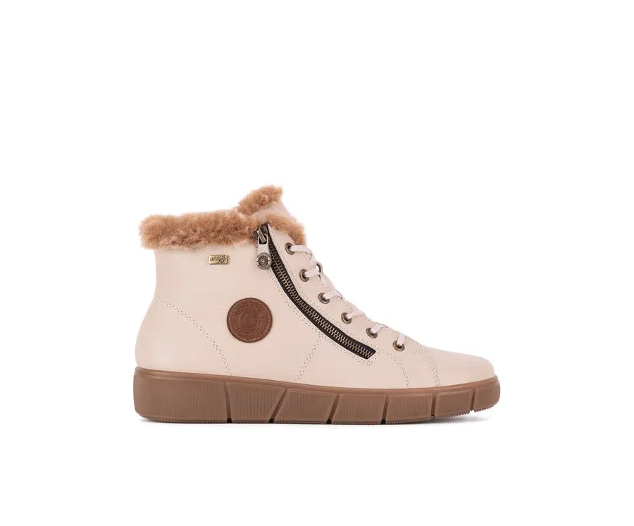 obrazek 1 Remonte Botki D1T72-60 Beżowy