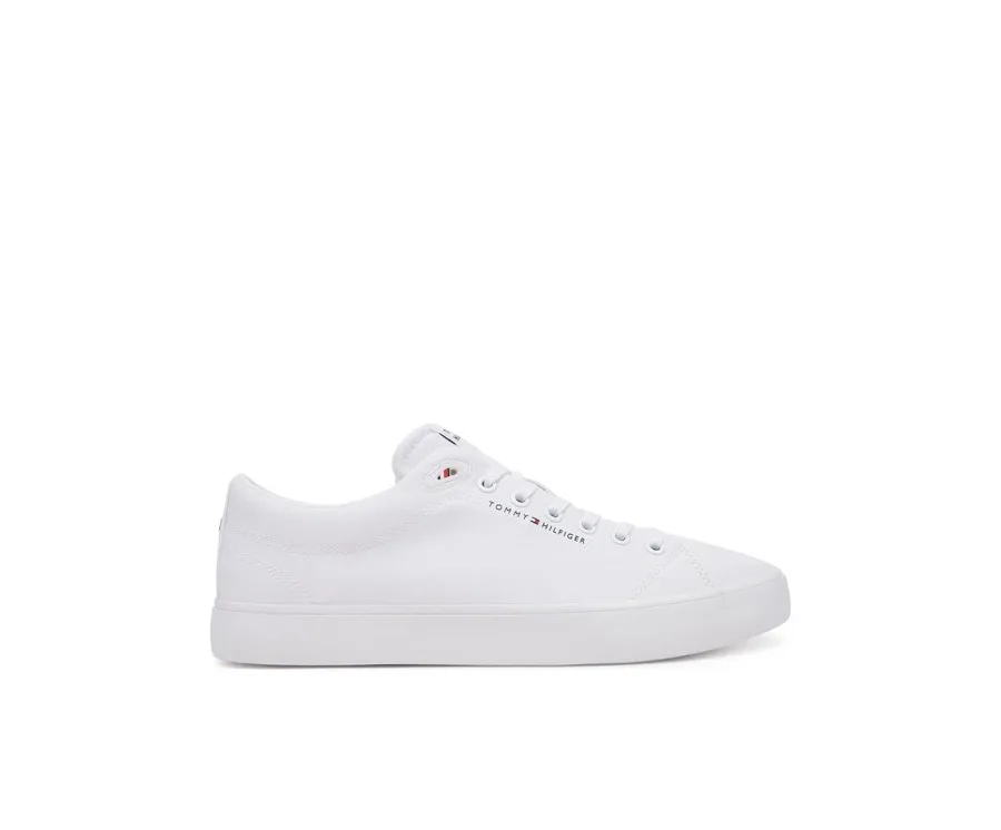 obrazek 1 Tommy Hilfiger Tenisówki Th Hi Vulc Low Core Canvas FM0FM05396 Biały
