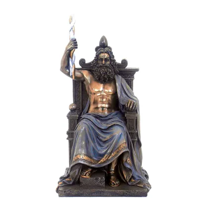 Zdjęcie Posąg Zeusa króla Olimpu