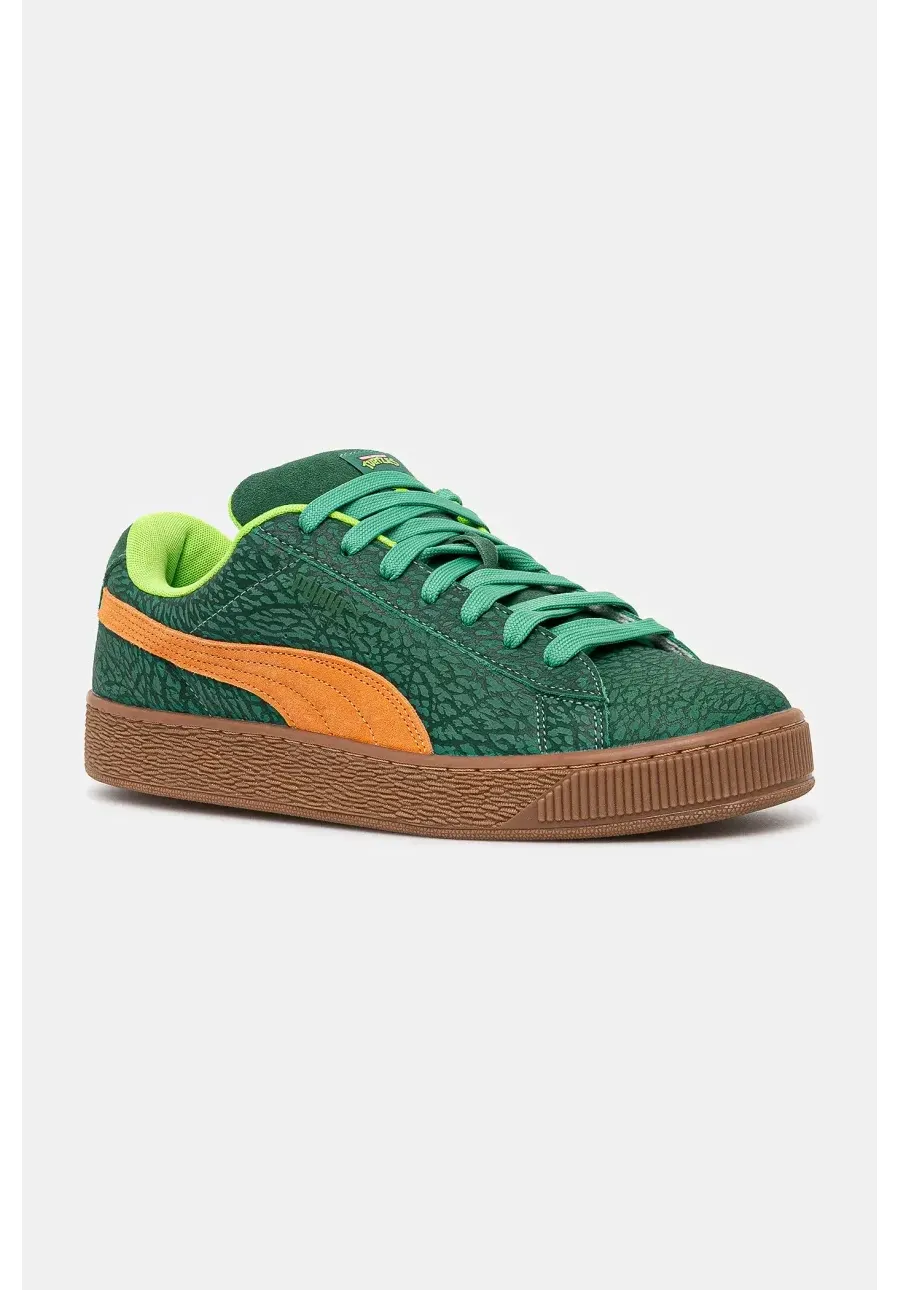 obrazek 1 Puma sneakersy zamszowe Suede XL męskie kolor zielony 401304