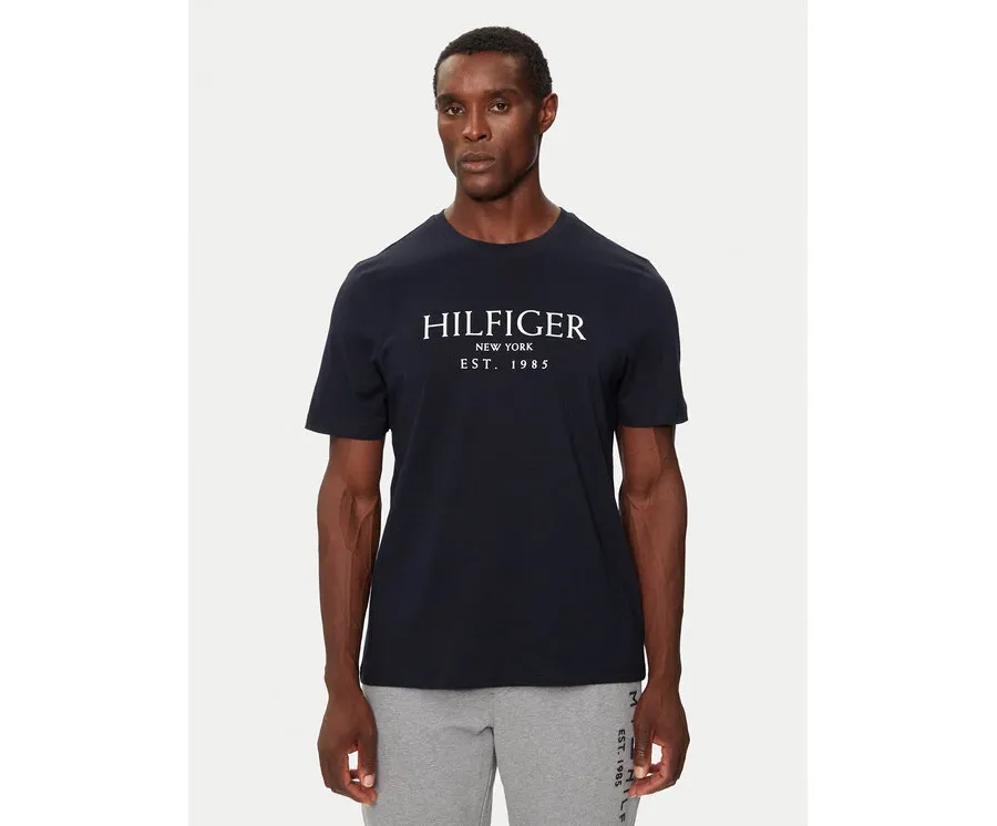 obrazek 1 Tommy Hilfiger T-Shirt MW0MW36499 Granatowy Regular Fit