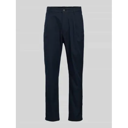 Zdjęcie Chinosy o luźnym kroju z kieszeniami z tyłu model ‘Lead’