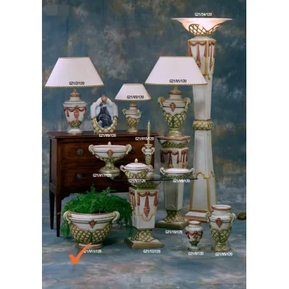 Picture Decorative large Italian flower pot for interiors