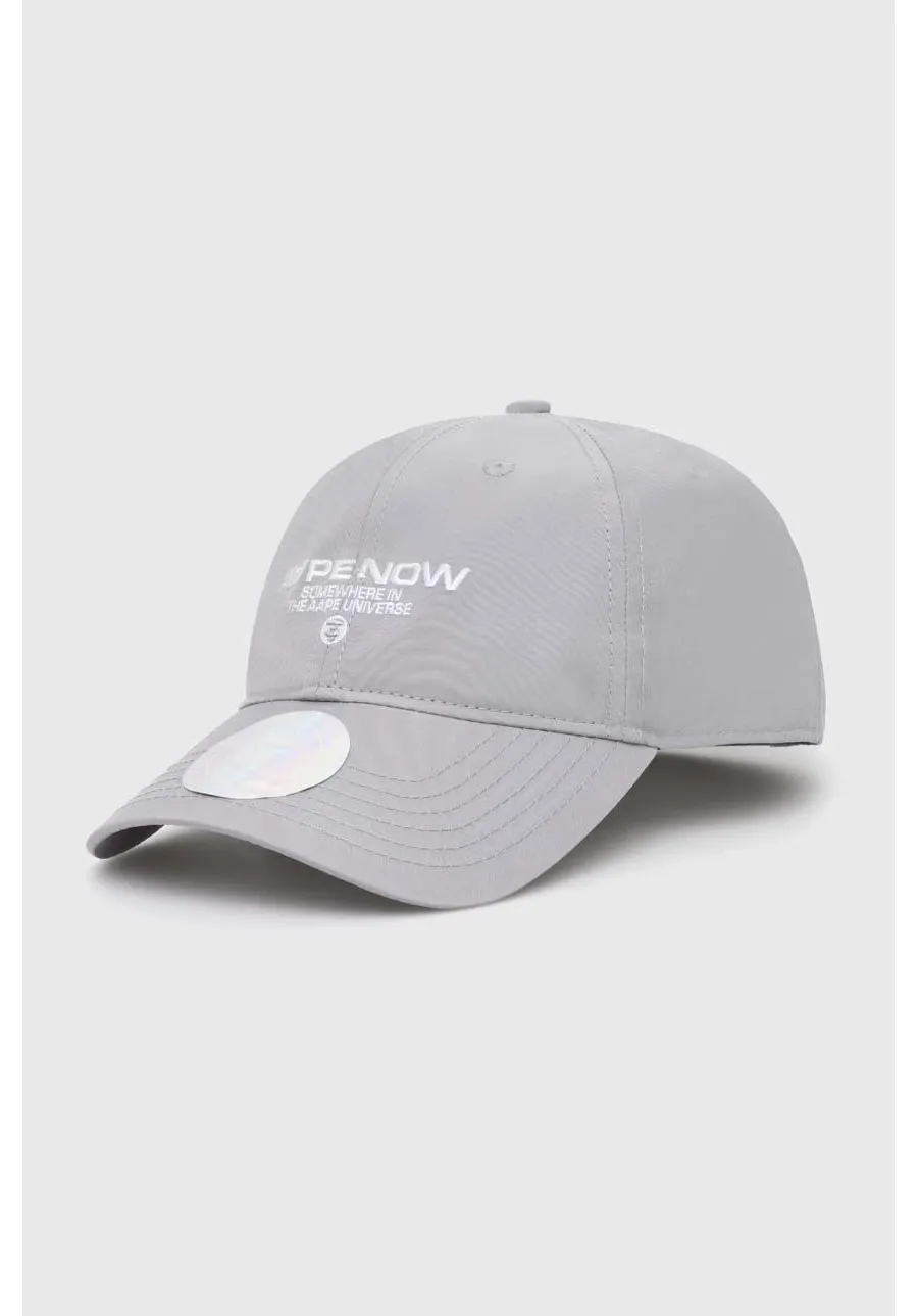 obrazek 1 AAPE czapka z daszkiem kolor szary z aplikacją AAPCPM5255XXM