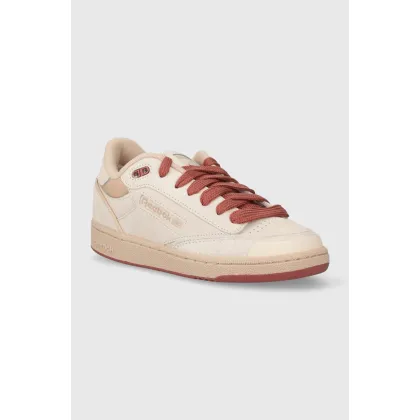 Zdjęcie Reebok Classic sneakersy zamszowe Club C Bulc kolor beżowy 100074473