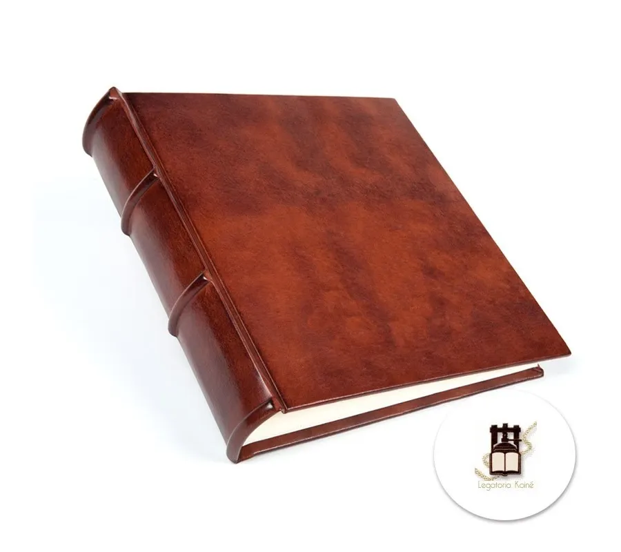 picture 3  Hand crafted photo album leather-paper 061-antico