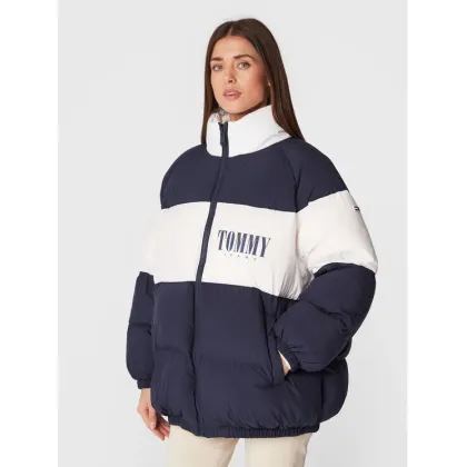 Zdjęcie Tommy Jeans Kurtka puchowa Fashion DW0DW14306 Granatowy Oversize